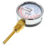 3" Bottom Mount Dual Scale Tridicator (0-200 PSI, 70-Degree - 320-Degree (F))