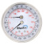 2.5" Tridicator, 1-9/16" Well, Back Mount Temperature & Pressure Gauge (0-75 PSI, 30-Degree to 250-Degree (F))