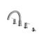 TBS01202U#CP LB Two Handle Deck Mount Roman Tub Filler Trim w/ Handshower (Polished Chrome)