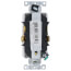 Decora Plus Tamper Resistant Duplex Receptacle - White (15A, 125V, 2P)