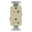 Decora Plus Tamper Resistant Duplex Receptacle - Ivory (20A, 125V, 2P)