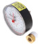 1/2" NPT, 3-1/8" Face, Temperature & Pressure Gauge (Tridicator), TDV-040