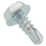 #10 x 3/4" Hex Washer Head Self Drilling Screw Tuff Pail (Pack of 1000)