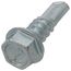 #12 x 3/4" Hex Washer Head Self Drilling Screw (Pack of 100)