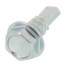 #8 x 1/2" Hex Washer Head Self Drilling Screw (Pack of 100)