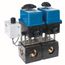1" Brass 6-Way Diverting Valve Panel, Insulated
