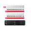 1/4" Drive 12-Point Socket Set with Rails, 28-Piece (4-15mm)