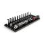 1/4" Drive 6-Point Socket and Ratchet Set with Rails, 29-Piece (5/32-9/16")