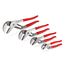 Groove Joint Pliers Set, 4-Piece (7, 10, 13, 16")