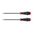 Long 1/4" Slotted High-Torque Black Oxide Blade Screwdriver