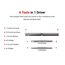 6-in-1 Phillips/Slotted Driver (#1 x 3/16", #2 x 1/4", Red)