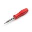 6-in-1 Square Driver (S0 x S1, S2 x S3, Red)