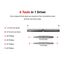 6-in-1 Phillips Driver (#1 x #2, #0 x #3, Red)