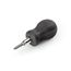 3-in-1 Stubby Phillips/Slotted Driver (#1 x 3/16", Black)