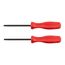 T25 Torx Hard Handle Black Oxide Blade Screwdriver