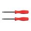 T27 Torx Hard Handle Black Oxide Blade Screwdriver