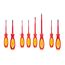 Phillips, Slotted, Square Insulated Screwdriver Set, 8-Piece (#1 - #2, 3.5 - 6.5mm, #1 - #2)