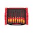 Phillips, Slotted, Square Insulated Screwdriver Set w/ Open Top Drawer and Rack, 8-Piece (#1 - #2, 3.5 - 6.5mm, #1 - #2)