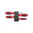 Phillips Screwdriver Set w/ Black Modular Organizers - 4" Shanks, 4-Piece (#0 - #3)