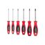 Slotted Screwdriver Set - 4" Shanks, 6-Piece (3 - 8mm)