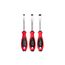 Slotted Screwdriver Set - 4" Shanks, 3-Piece (10 - 14mm)