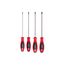 Slotted Screwdriver Set - 8" Shanks, 4-Piece (4 - 8mm)
