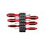 Slotted Screwdriver Set w/ Black Modular Organizers - 4" Shanks, 6-Piece (3 - 8mm)