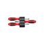 Slotted Screwdriver Set w/ Black Modular Organizers - 4" Shanks, 3-Piece (10 - 14mm)