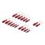 Phillips, Slotted, Torx, Square Screwdriver Set - 4" Shanks, 18-Piece (#0 - #3, 3 - 8mm, T10 - T30, #1 - #2)