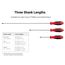 Phillips, Slotted, Torx, Square Screwdriver Set - 4", 8", 18" Shanks (54-Piece)