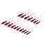 Phillips and Slotted Screwdriver Set - 4", 8" Shanks, 17-Piece (#0 - #3, 3 - 8mm)