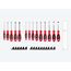 Phillips and Slotted Screwdriver Set w/ Black Modular Organizers - 4" Shanks, 14-Piece (#0 - #4, 3 - 14mm)