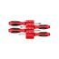 Phillips and Slotted Screwdriver Set w/ Red Modular Organizers - 4" Shanks, 4-Piece (#1 - #2, 3/16"- 1/4")
