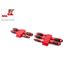 Phillips and Slotted Screwdriver Set w/ Red Modular Organizers - 4" Shanks, 9-Piece (#0 - #3, 1/8"- 3/8")