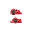 Phillips and Slotted Screwdriver Set w/ Red Modular Organizers - 18" Shanks, 2-Piece (#2, 6.5mm)
