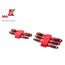 Phillips and Slotted Screwdriver Set w/ Red Modular Organizers - 4" Shanks, 10-Piece (#0 - #3, 3 - 8mm)