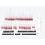 Phillips, Slotted, Torx, Square Screwdriver Set w/ Black Modular Organizers - 4", 8", 18" Shanks (54-Piece)