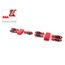 Phillips and Slotted Screwdriver Set w/ Red Modular Organizers - 8" Shanks, 7-Piece (#1 - #3, 4 - 8mm)