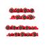 Phillips and Slotted Screwdriver Set w/ Red Modular Organizers - 4", 8" Shanks, 17-Piece (#0 - #3, 3 - 8mm)