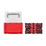 Phillips and Slotted Screwdriver Set w/ Mini Stacking Tool Box - 4" Shanks, 4-Piece (#1 - #2, 3/16"- 1/4")