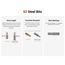 1/4" Hex Bit Set with Rail, 9-Piece (5/64-1/4")