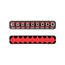 1/4" Hex Security Bit Set with Rail, 9-Piece (5/64-1/4")