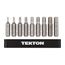 1/4" Metric Security Hex Bit Set with Rail, 9-Piece (2-6mm)