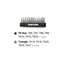 4mm Tamper Star and Triangle Bit Set w/ Rail, 12-Piece (TR6 - TR20, TA14 - TA27)