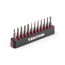 4mm Electronics Bit Set w/ Rail, 12-Piece (Y000 - Y2, PL1 - PL6, Standoff)
