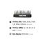 4mm Tamper Hex Bit Set w/ Rail, 12-Piece (5/64"- 5/32", 2 - 4mm, 0.8mm SIM Ejector)
