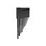 Ball End Hex L-Key Set with Holder, 13-Piece (0.050-3/8")