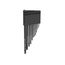 Short Arm Ball End Hex L-Key Set with Holder, 13-Piece (0.050-3/8")
