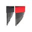 Flat End Hex L-Key Set with Holders, 28-Piece (0.050-3/8", 1.3-10 mm)