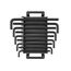 Flat End Hex L-Key Set with Rack, 9-Piece (11-19mm)